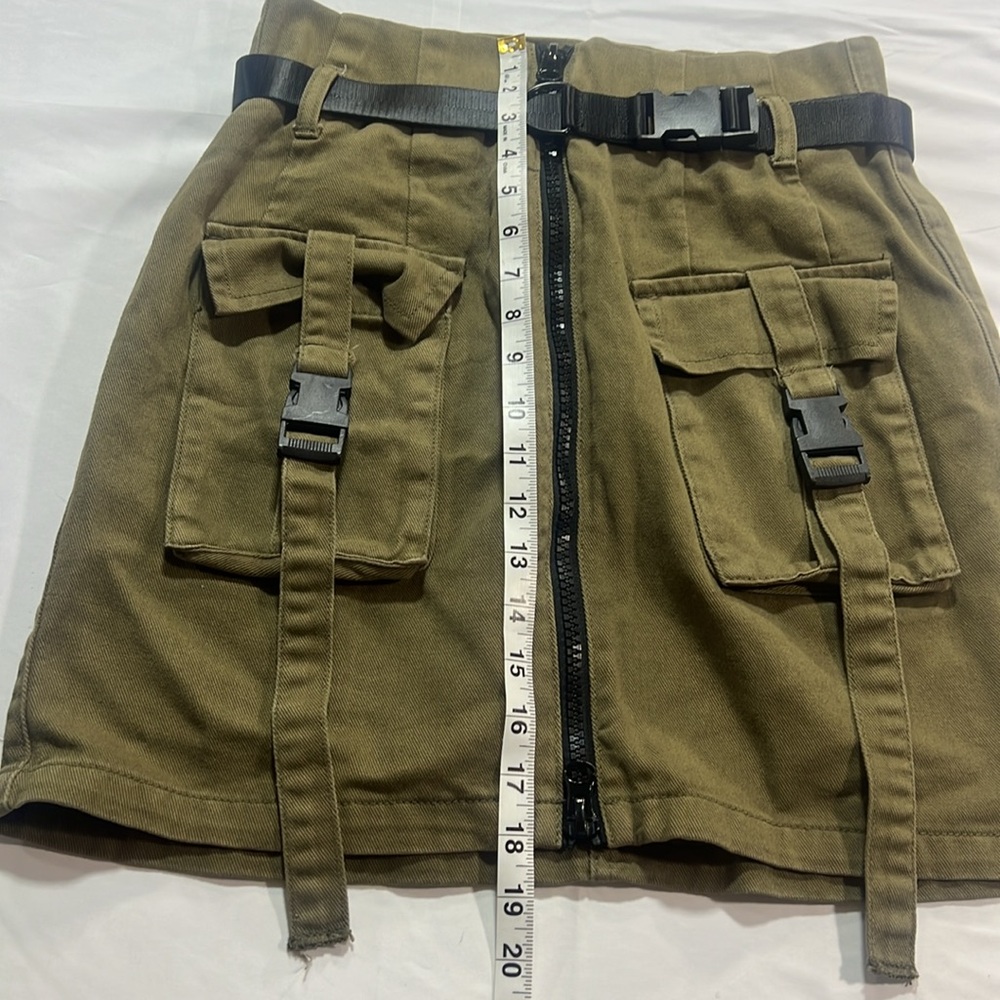 PIECES Cargo skirt size M - Picture 5 of 11